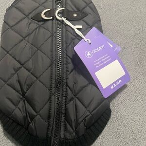 Warm Water proof Zip Up Bomber Vest with Dual D Ring - New